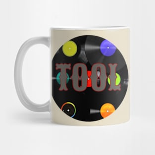 Vinyl LP Music record TOOL Band Mug